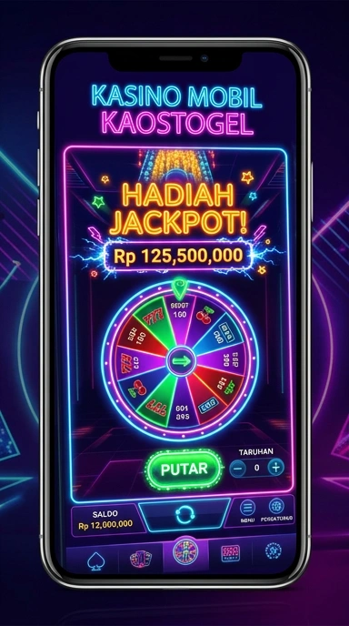 Layar utama kaostogel — antarmuka bersih setelah instalasi